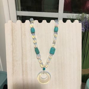 Opalite and Turquoise Necklace